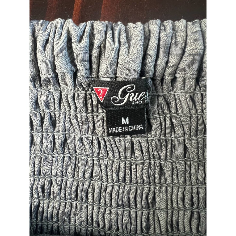Guess Embroidered Ruffle Fit & Flare Cami - Picture 10 of 12
